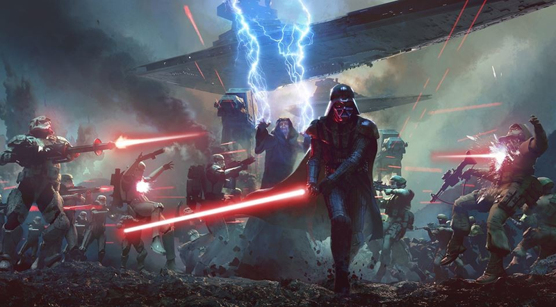 Illustration for article titled The Battle Of Hoth As A Work Of Art